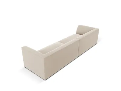 Aksamitna sofa 4-osobowa RUBY