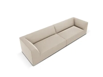 Aksamitna sofa 4-osobowa RUBY