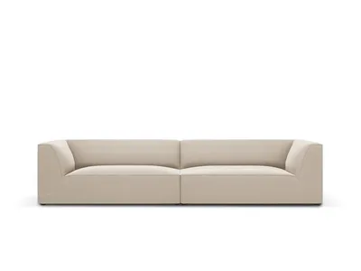 Aksamitna sofa 4-osobowa RUBY