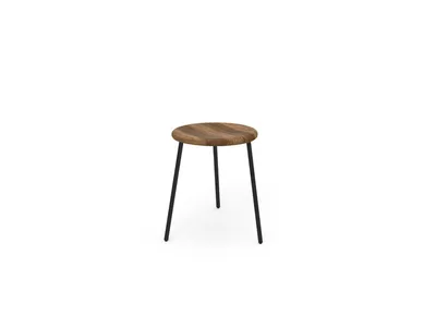 Taboret MIAM - dąb moccha