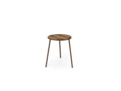 Taboret MIAM - dąb moccha