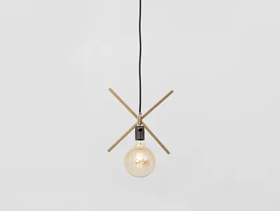 Lampa wisząca XLAMP - złoty