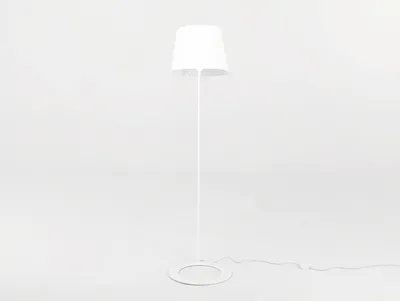 Lampa podłogowa SHADE FLOOR - biały