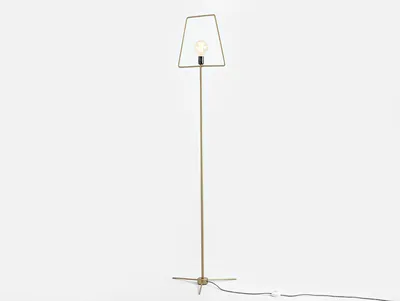 Lampa podłogowa FIRKANT FLOOR - złoty