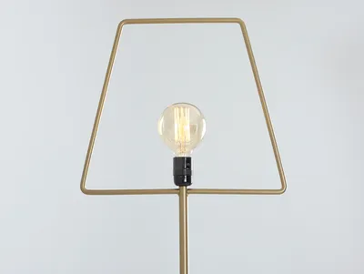 Lampa podłogowa FIRKANT FLOOR - złoty