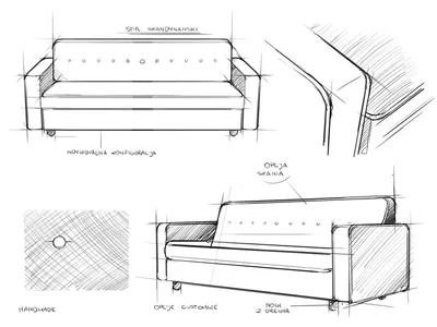 Sofa 3-osobowa ZUGO