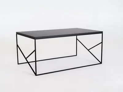 Stół kawowy FANCY BASIC 100x60 - czarny
