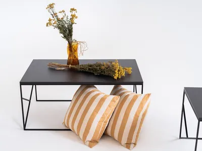 Stół kawowy FANCY BASIC 100x60 - czarny