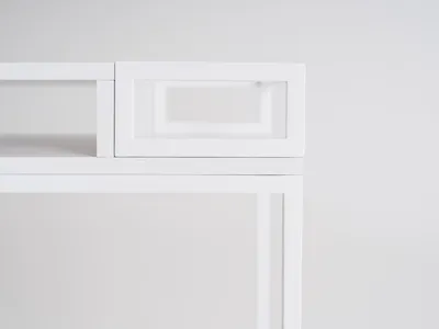 Toaletka GLAMM 140 - biały