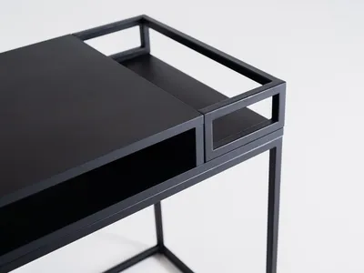 Toaletka GLAMM 140 - czarny