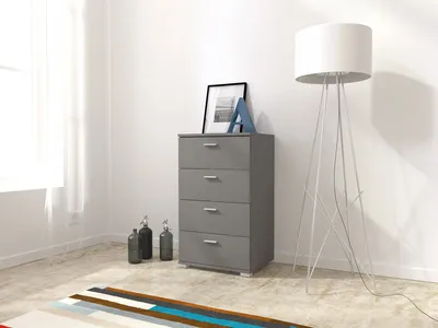 Komoda z szufladami PERONI 50 - grafit