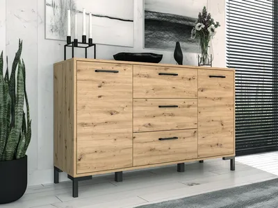 Komoda NEVIO 12 - dąb artisan