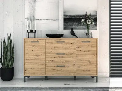 Komoda NEVIO 12 - dąb artisan