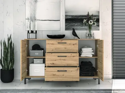 Komoda NEVIO 12 - dąb artisan