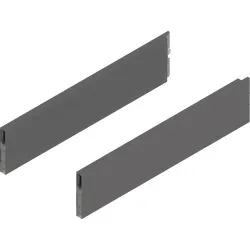 MERIVOBOX BOXCAP, dł.=450 mm, wysokość E, lewy/prawy antracyt mat