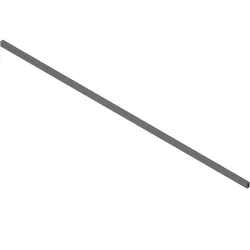 Reling poprzeczny MERIVOBOX do przycięcia - antracyt / dł. 105.9 cm / szer. korp. 120 cm 