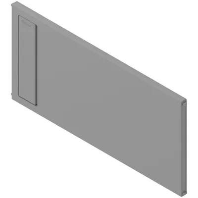 AMBIA-LINE listwa poprzeczna, do LEGRABOX/MERIVOBOX do szuflady z wysokim frontem (ZC7F400RSP), tworzywo+szary indium mat*P/U: 24