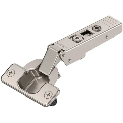 CLIP top zawias standard. 120°, Drzwi nakładane, puszka: wciskana+niklowany*P/U: 250