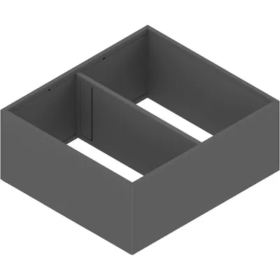 AMBIA-LINE rama, do LEGRABOX/MERIVOBOX szuflady z wysokim frontem, stal, od dł.=270 mm, szerokość=242 mm+antracyt mat*P/U: 1
