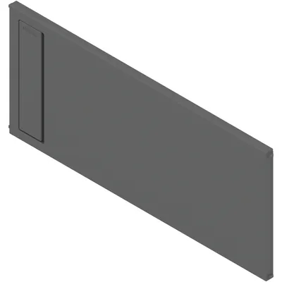 AMBIA-LINE listwa poprzeczna, do LEGRABOX/MERIVOBOX do szuflady z wysokim frontem (ZC7F300RSU), tworzywo+antracyt mat*P/U: 24
