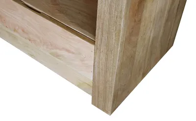 Szafka RTV drewniana z szufladami VR-31-MN - naturalny