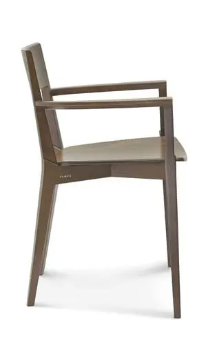 Krzesło B-0620 FAME twarde z podłokietnikami