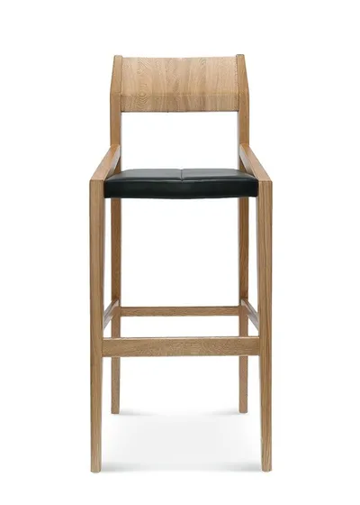 Hoker dębowy BST-1403 ARCOS tapicerowany