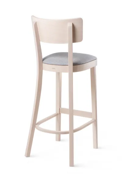 Hoker dębowy BST-9449 SOLID tapicerowany