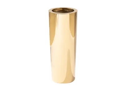 Lustrzana wysoka donica HT112-3 110 cm - złoty