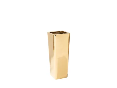 Lustrzana wysoka donica HT009-1 69 cm - złoty