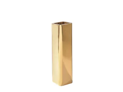 Lustrzana wysoka donica HT004-1 90 cm - złoty
