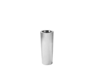 Lustrzana wysoka donica HT007-1 69 cm - stalowy