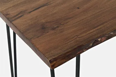 Stół barowy drewniany AVOLA NATURAL PIINE 132x71 - naturalny