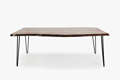 Stół drewniany AVOLA CHESTNUT 201x99 - orzechowy