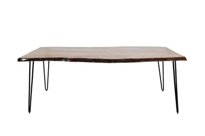 Stół drewniany AVOLA CHESTNUT 201x99 - orzechowy