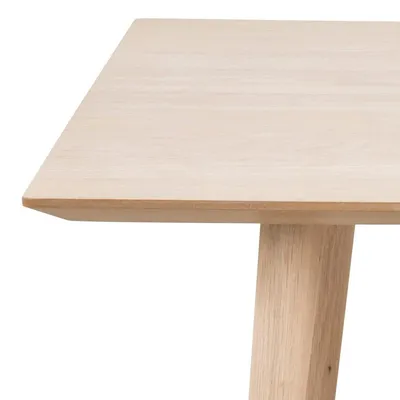 Stolik kawowy CENTURY 115x60 - dąb olejowany bielony