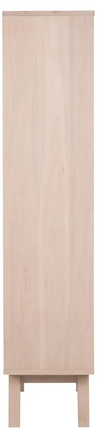 Witryna z szufladami A-LINE 190 cm - dąb bielony