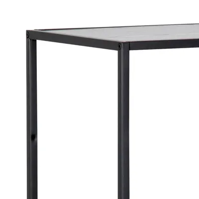 Regał SEAFORD 114 cm - czarny