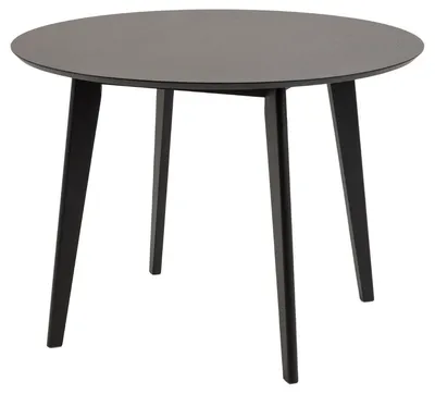 Stół okrągły ROXBY 105 - czarny