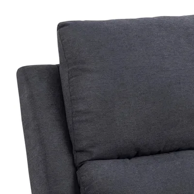 Sofa 3-osobowa z funkcją relaks SABIA - szary