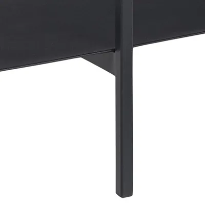Stolik kawowy ANGUS 115x60 - czarny