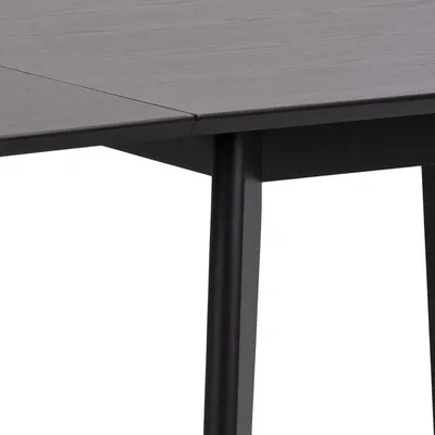 Stół rozkładany ROXBY 80/120x80 - czarny
