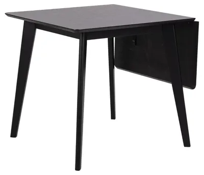 Stół rozkładany ROXBY 80/120x80 - czarny
