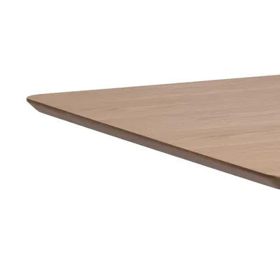 Stół rozkładany ROXBY 80/120x80 - dąb/czarny