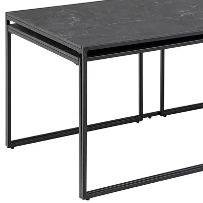 Stolik kawowy INFINITY 120x60 - czarny