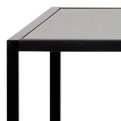 Stół barowy SEAFORD 120x60 - czarny