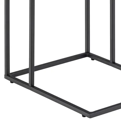 Stolik boczny INFINITY 43x35 - czarny