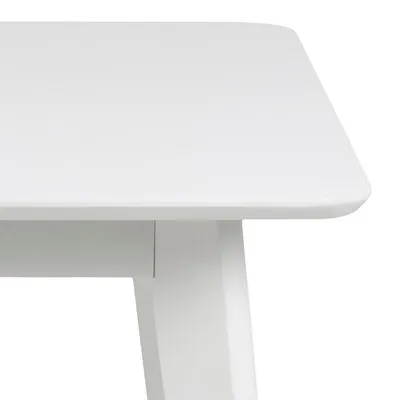 Stół rozkładany ROXBY 80/120x80 - biały