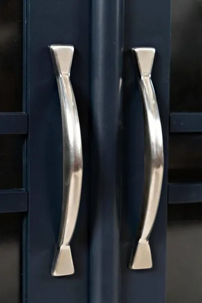 Komoda drewniana AVOLA NAVY 4D/2S - ciemnogranatowy