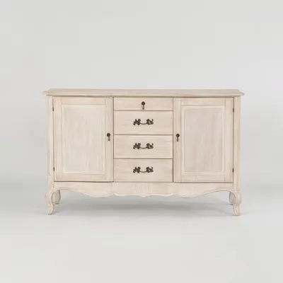 Komoda 2-drzwiowa z szufladami VENEZIA BIANCO 803K